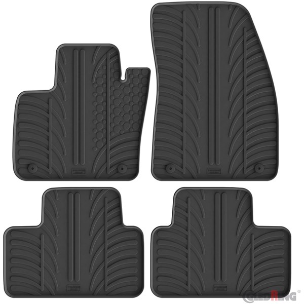 Gummimatta kupé Volvo XC40, Fram och bak AutoStyle Gummimatta kupé Volvo XC40, Fram och bak AutoStyle