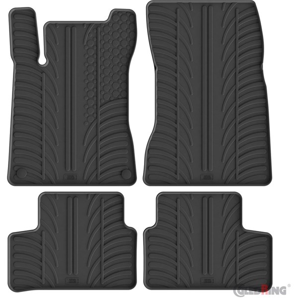 Gummimatta kupé Mercedes A-Class W177  &  B-Class W247 , Fram och AutoStyle