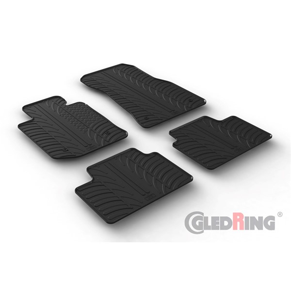 Gummimatta kupé BMW 3-Serie G20/G21 Sedan/Touring , Fram och bak AutoStyle Gummimatta kupé BMW 3-Serie G20/G21 Sedan/Touring , Fram och bak AutoStyle