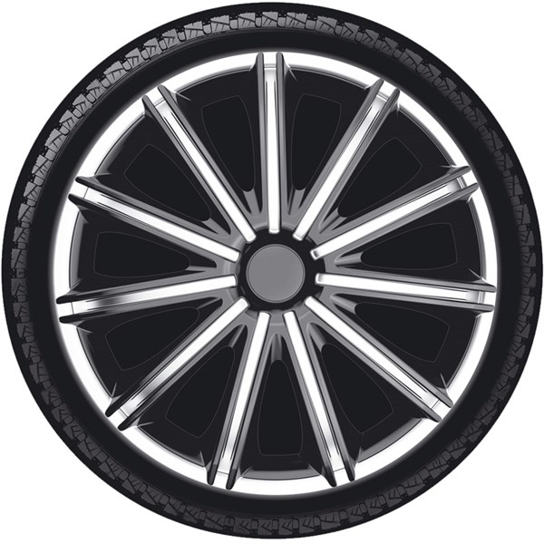 Navkapslar Hjulsidor, Universal Autostyle PP 5113SB AutoStyle