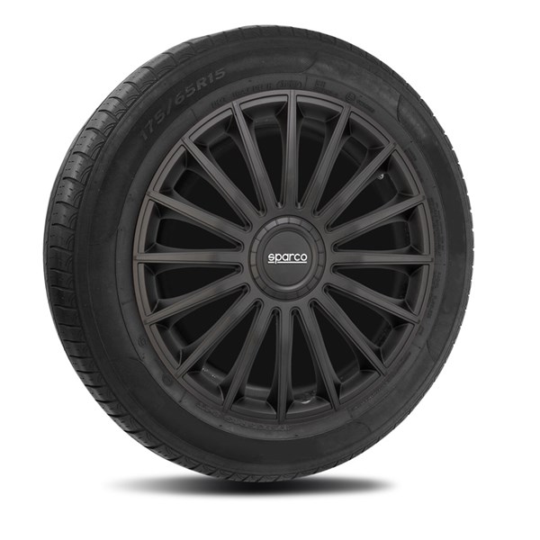 Navkapslar Hjulsidor, Universal Sparco SP 1392BK