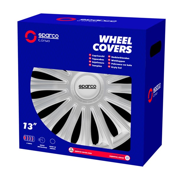 Navkapslar Hjulsidor, Universal Sparco SP 1392SV Navkapslar Hjulsidor, Universal Sparco SP 1392SV