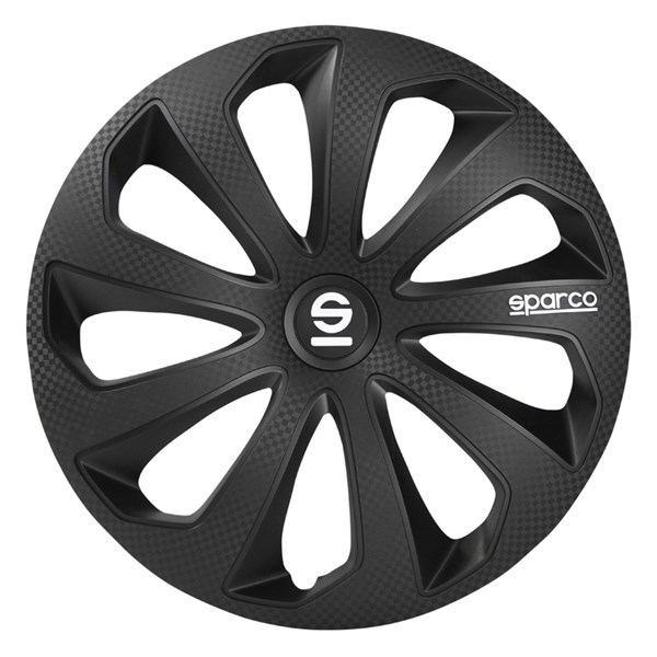 Navkapslar Hjulsidor, Universal Sparco SP 1474BKC