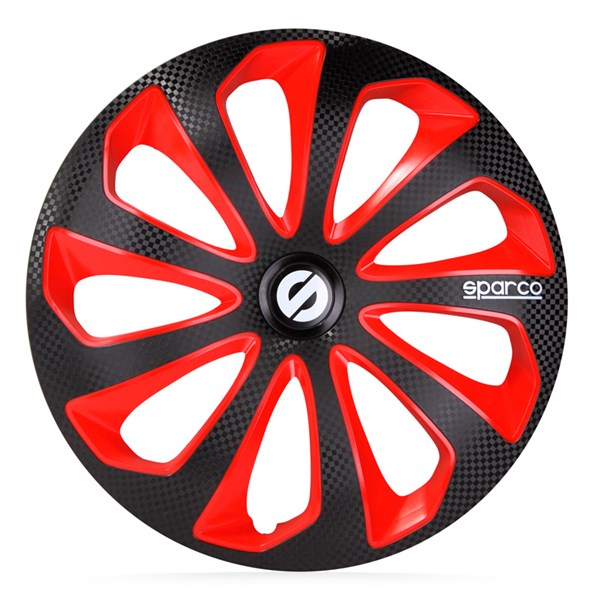 Navkapslar Hjulsidor, Universal Sparco SP 1475BKRDC