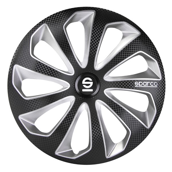 Navkapslar Hjulsidor, Universal Sparco SP 1475BKSVC