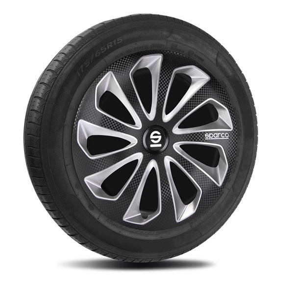 Navkapslar Hjulsidor, Universal Sparco SP 1475BKSVC
