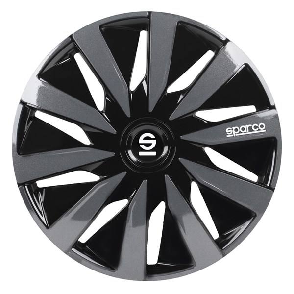 Navkapslar Hjulsidor, Universal Sparco SP 1491BKGR