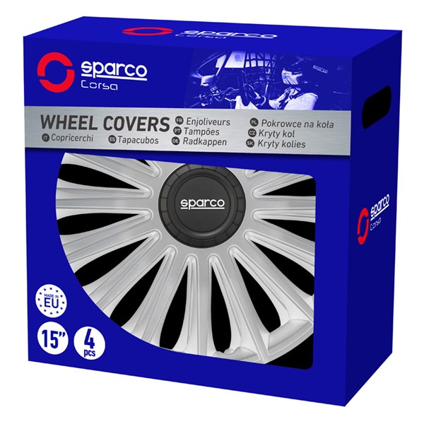 Navkapslar Hjulsidor, Universal Sparco SP 1492SV Navkapslar Hjulsidor, Universal Sparco SP 1492SV