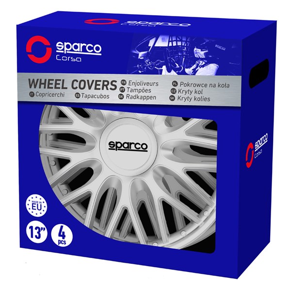 Navkapslar Hjulsidor, Universal Sparco SP 1496SV Navkapslar Hjulsidor, Universal Sparco SP 1496SV