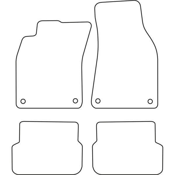Textilmatta, kupé, Fram och bak Autostyle TM AU525V AutoStyle Textilmatta, kupé, Fram och bak Autostyle TM AU525V AutoStyle
