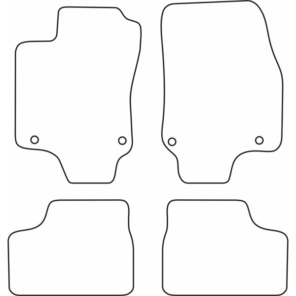 Textilmatta, kupé, Fram och bak Autostyle TM OP517V AutoStyle Textilmatta, kupé, Fram och bak Autostyle TM OP517V AutoStyle