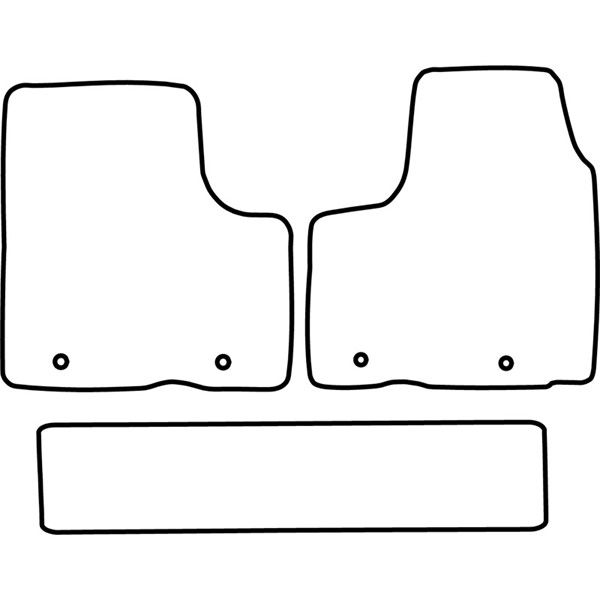 Textilmatta, kupé, Bak Autostyle TM OP560 AutoStyle