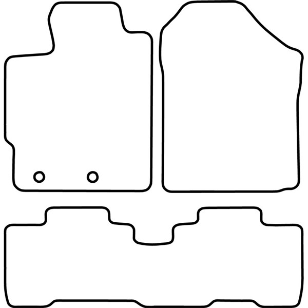 Textilmatta, kupé, Fram och bak Autostyle TM TO552 AutoStyle Textilmatta, kupé, Fram och bak Autostyle TM TO552 AutoStyle