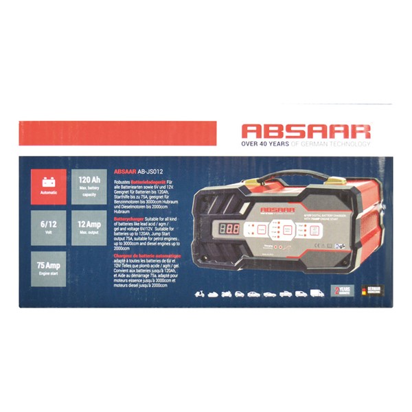 Batteriladdare, Universal Absaar