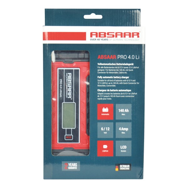 Batteriladdare, Universal 6-12VV Absaar Absaar