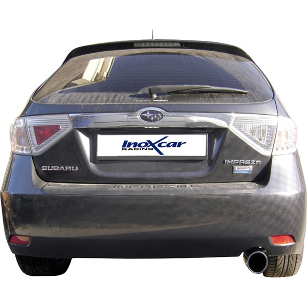 Bakre ljuddämpare Inoxcar IX SUIM25102 InoxCar