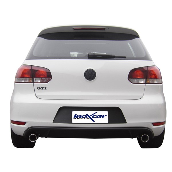 Bakre ljuddämpare Inoxcar IX WGO4080 InoxCar