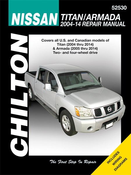 Haynes Reparationshandbok, Nissan Titan & Armada Haynes HayC52530 Haynes