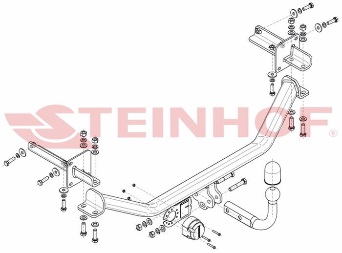 Dragkrok, Standard Suzuk Baleno (fw, Ew) Steinhof FS-378 Steinhof