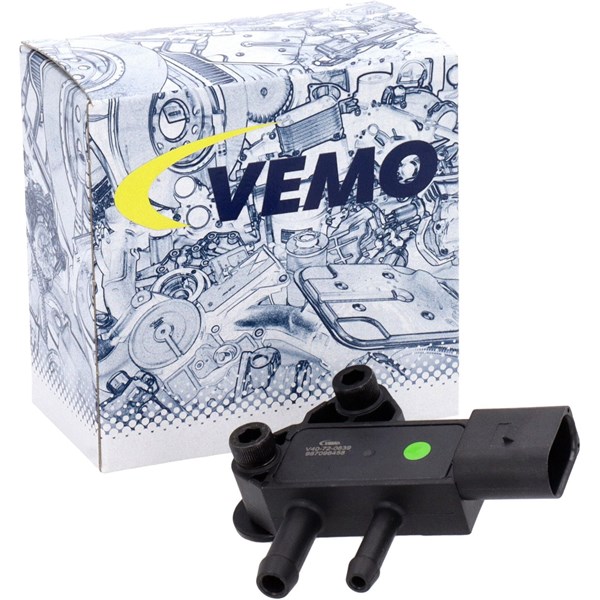 Sensor, avgastryck
