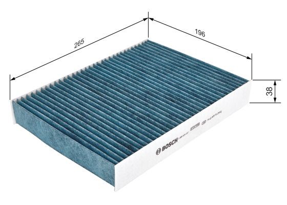 Kupefilter Bosch FILTER+ 0 986 628 537 BOSCH