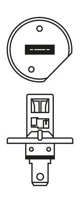 Halogenlampa BOSCH Plus 120 Gigalight BL H1 P14,5s Bosch 1 987 30 BOSCH