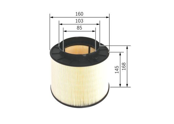 Luftfilter Bosch F 026 400 394 BOSCH