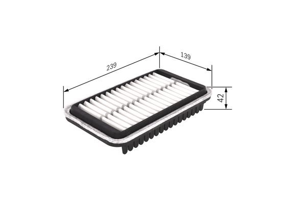 Luftfilter Bosch F 026 400 418 BOSCH