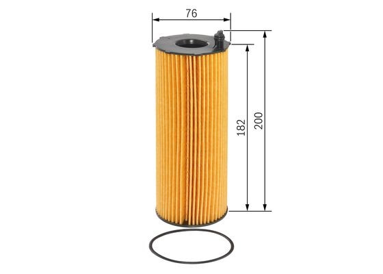 Oljefilter Bosch F 026 407 126 BOSCH
