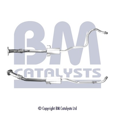 Avgasrör, Bak