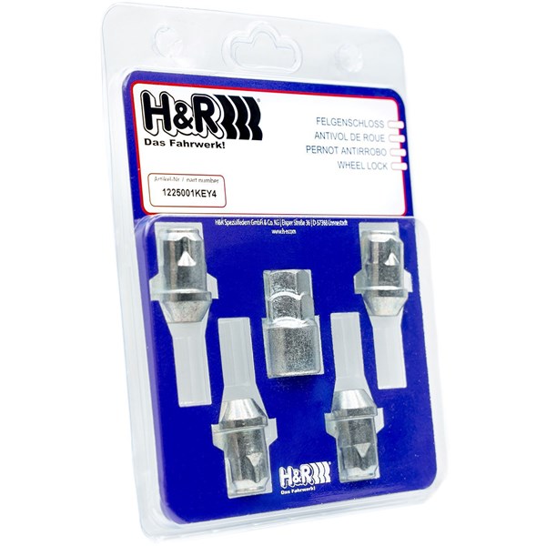 Låsmutter, Universal H&r spezialfedern 1225001KEY4 H&R Spezialfedern