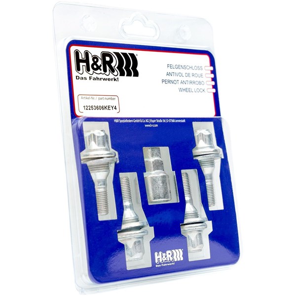 Låsmutter, Universal H&r spezialfedern 12253606KEY4 H&R Spezialfedern