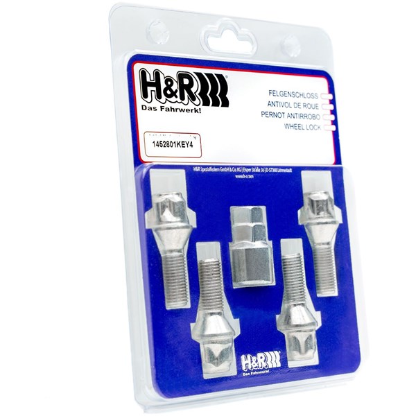 Låsmutter, Universal H&r spezialfedern 14252801KEY4 H&R Spezialfedern