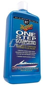 Marine One Step Compound, Universal Meguiars MEGM6732 Meguiars
