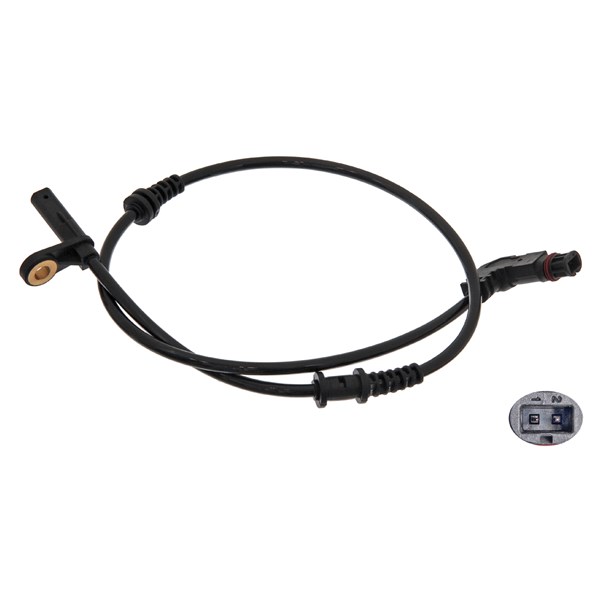 ABS-givare, Sensor, hjulvarvtal, Fram, höger eller vänster Febi b FEBI BILSTEIN