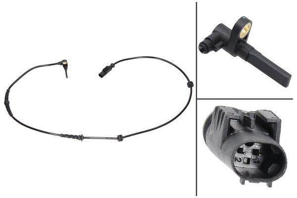 ABS-givare, Sensor, hjulvarvtal