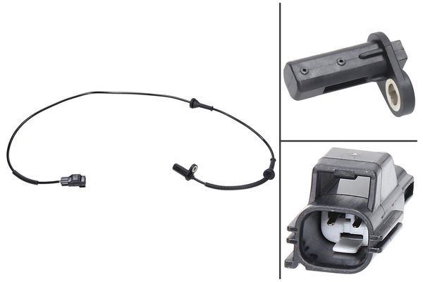 ABS-givare, Sensor, hjulvarvtal, framaxel vänster