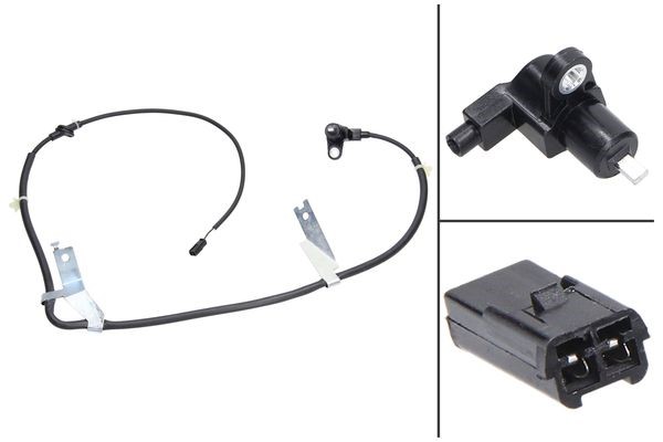 ABS-givare, Sensor, hjulvarvtal, Bakaxel vänster ABS-givare, Sensor, hjulvarvtal, Bakaxel vänster