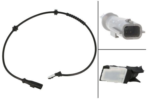 ABS-givare, Sensor, hjulvarvtal, Bakaxel