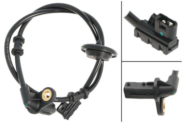 ABS-givare, Sensor, hjulvarvtal, Bakaxel vänster