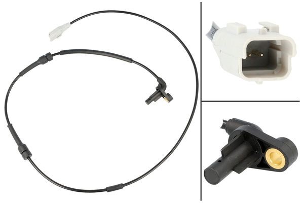 ABS-givare, Sensor, hjulvarvtal, Fram, höger eller vänster