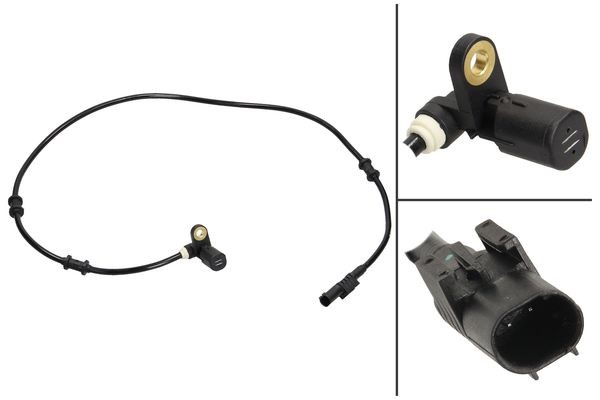 ABS-givare, Sensor, hjulvarvtal, framaxel vänster