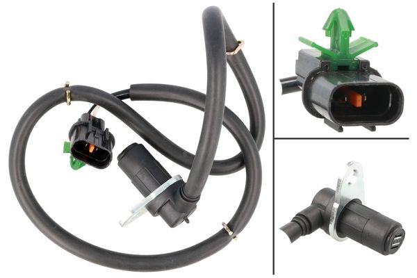 ABS-givare, Sensor, hjulvarvtal, Bakaxel höger