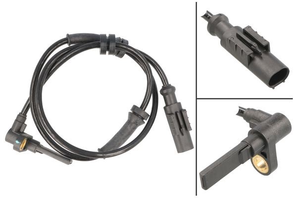ABS-givare, Sensor, hjulvarvtal, framaxel höger