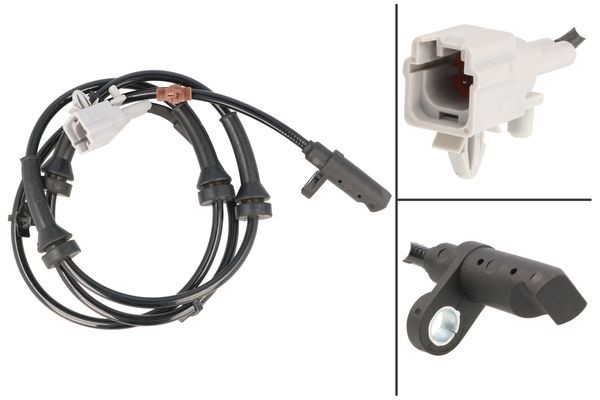 ABS-givare, Sensor, hjulvarvtal, Bakaxel, båda sidor