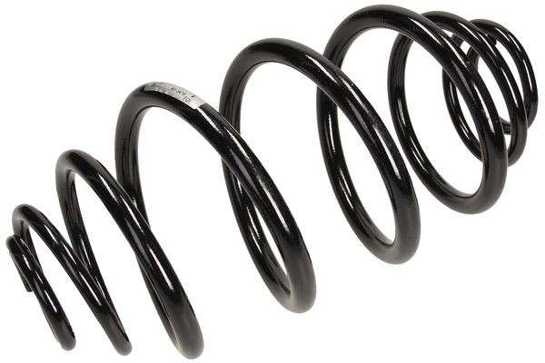 Spiralfjäder, Bakaxel