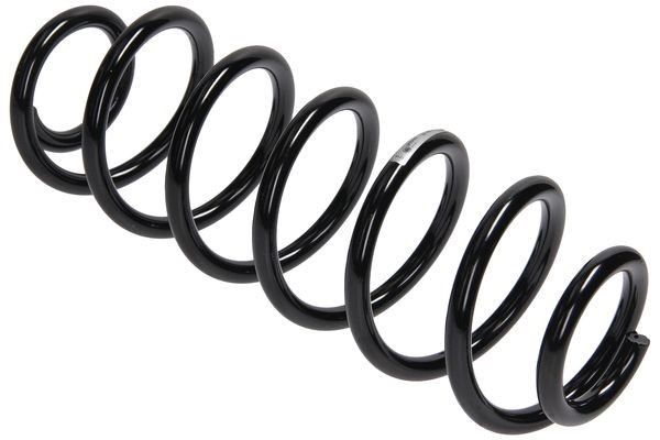 Spiralfjäder, Bakaxel