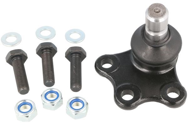 Kulled / Spindelled, Framaxel, Tvåsidig, Nedre