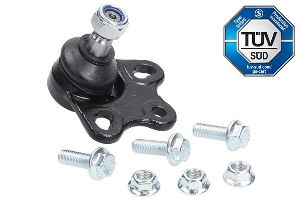 Kulled / Spindelled, Framaxel, Tvåsidig, Nedre Kulled / Spindelled, Framaxel, Tvåsidig, Nedre