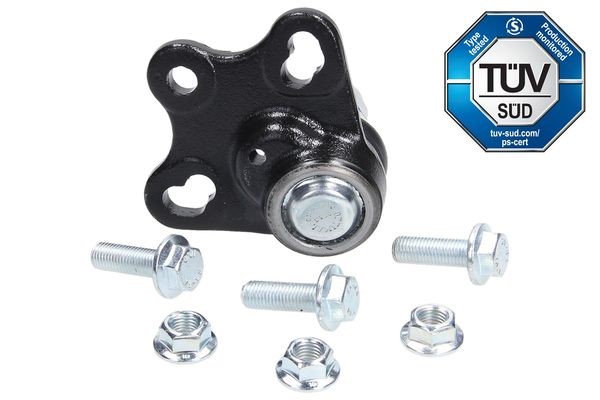 Kulled / Spindelled, Framaxel, Tvåsidig, Nedre Kulled / Spindelled, Framaxel, Tvåsidig, Nedre